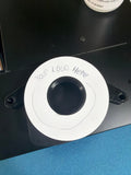 Motor cover with decal