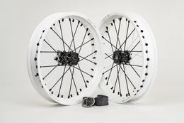 Warp 9 CUSTOMIZABLE "Supermoto" Wheel Set