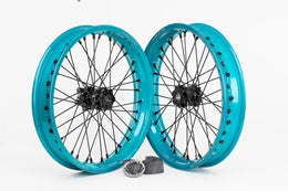 Warp 9 CUSTOMIZABLE "Supermoto" Wheel Set