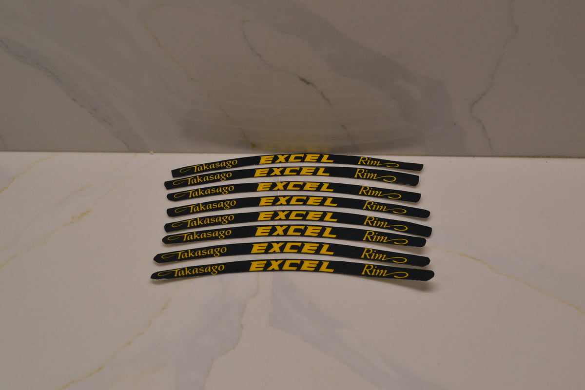 Excell Rim Stickers