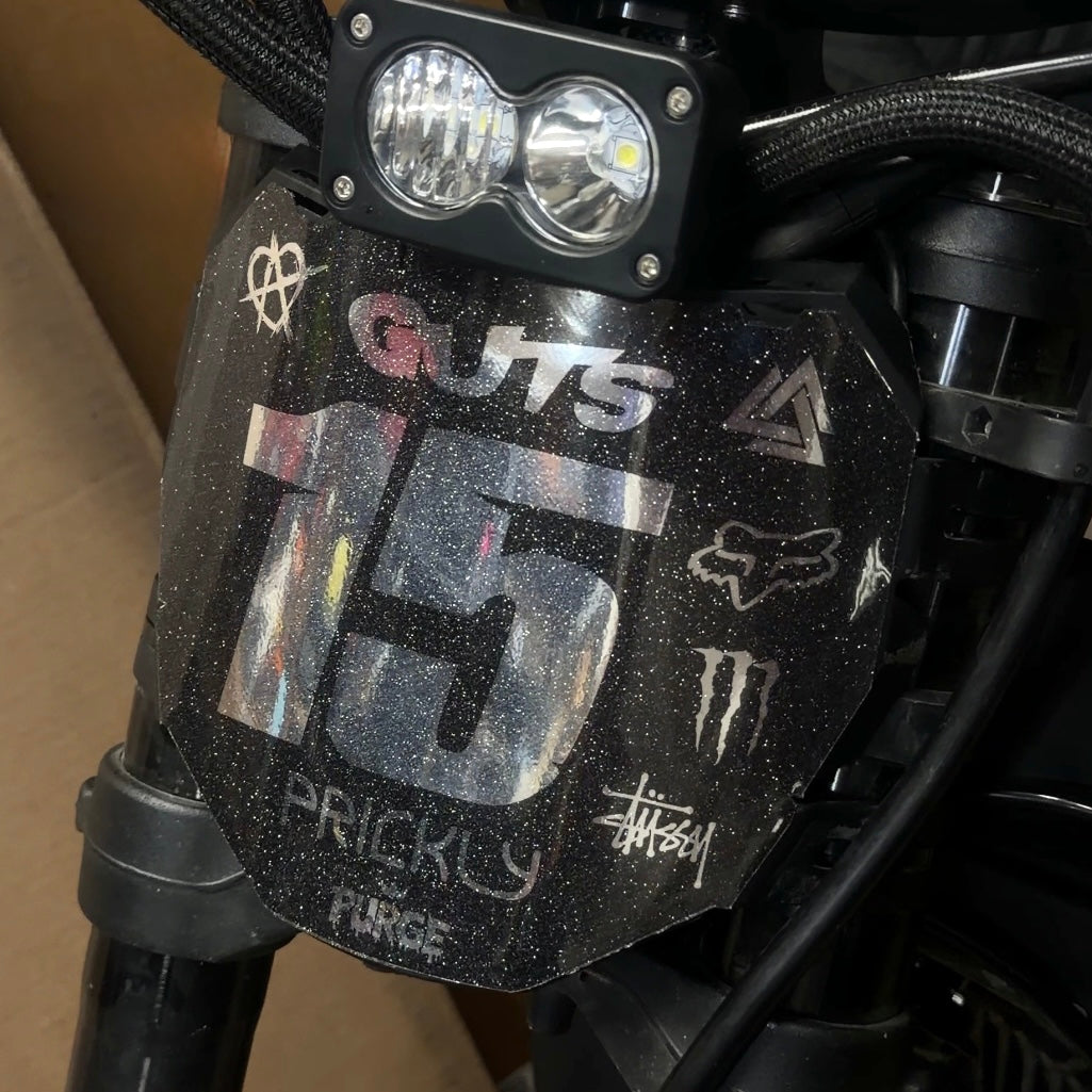 Custom Odi Number Plate Decal (Collective)