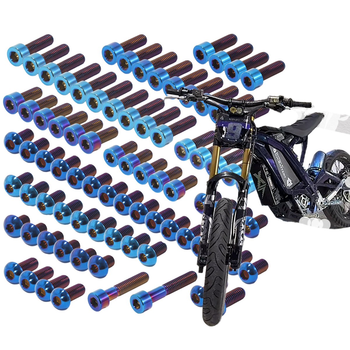 Light Bee Full titanium bolt kit