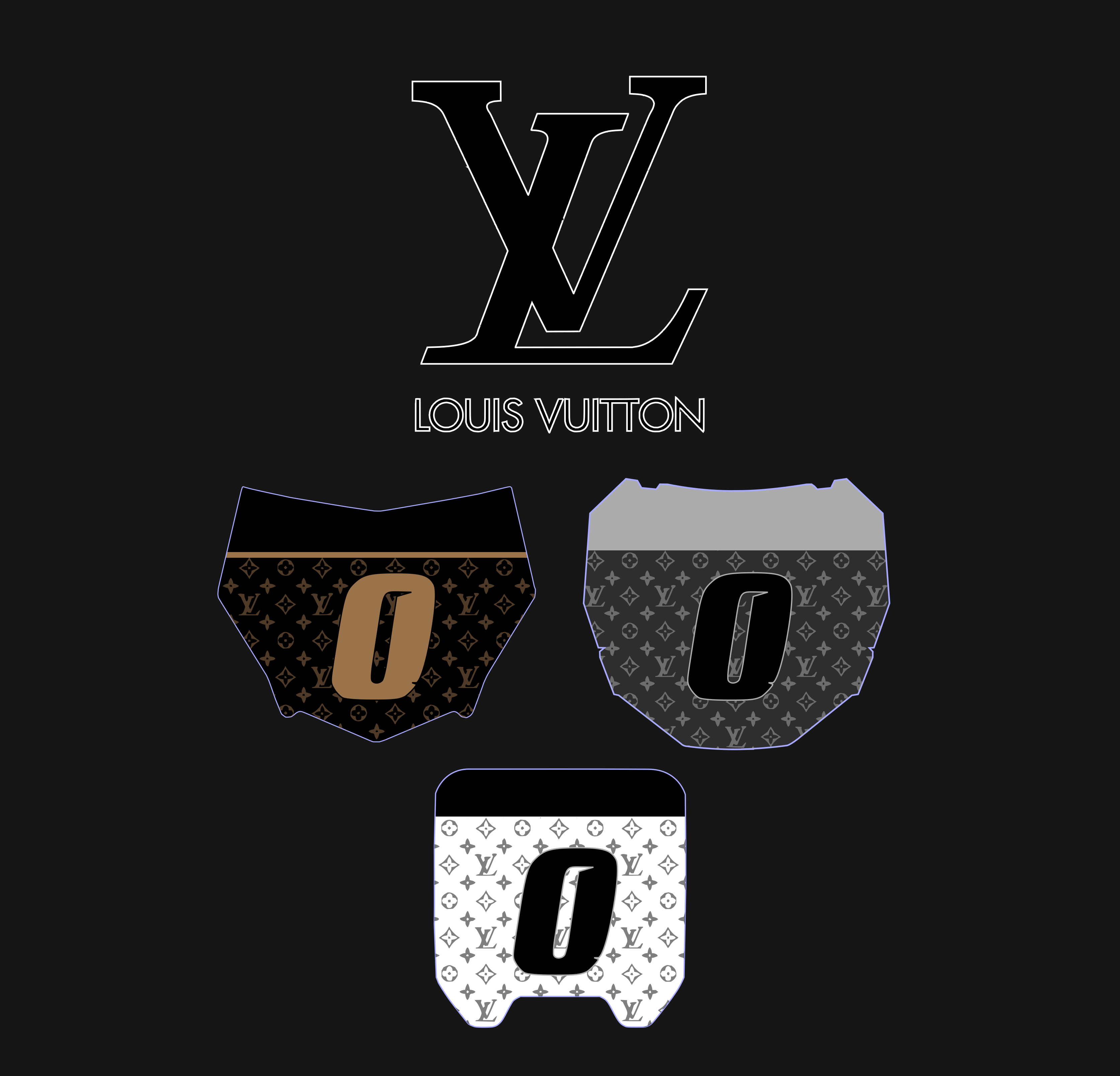 Louis Vuitton Plate Decal (COLLECTIVE)