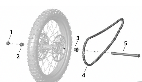 Surron Ultra Bee - Rear Wheel Spacers