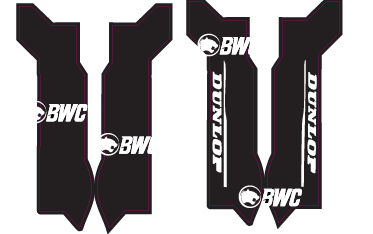 Eride pro fork guard decals