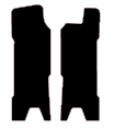 Surron LBX fork guard decals