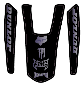 Yozma IN-10 Rear fender decal