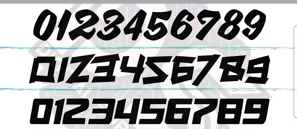 CUSTOM ODI DECAL