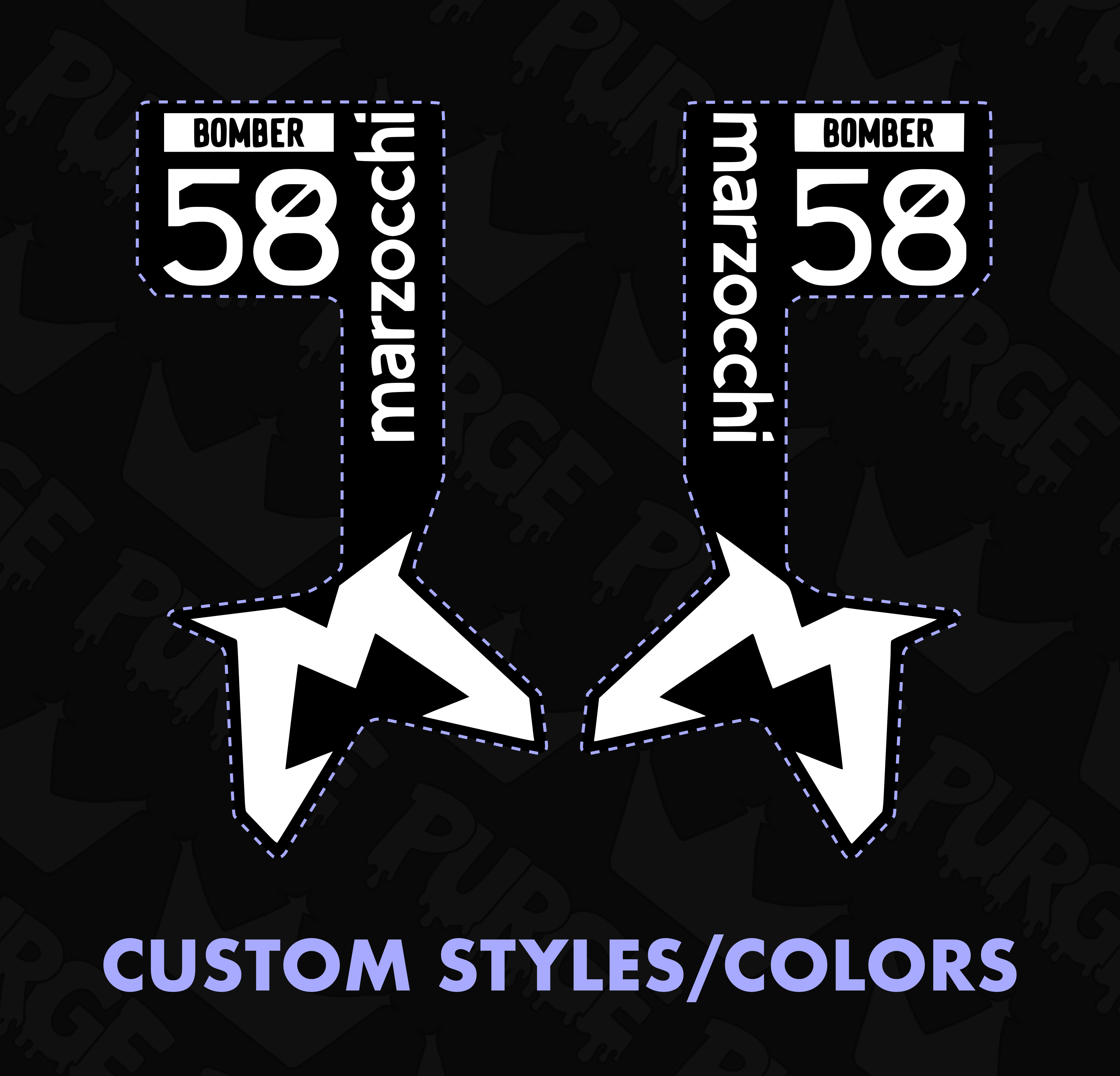Custom Bomber 58 Decals (COLLECTIVE)