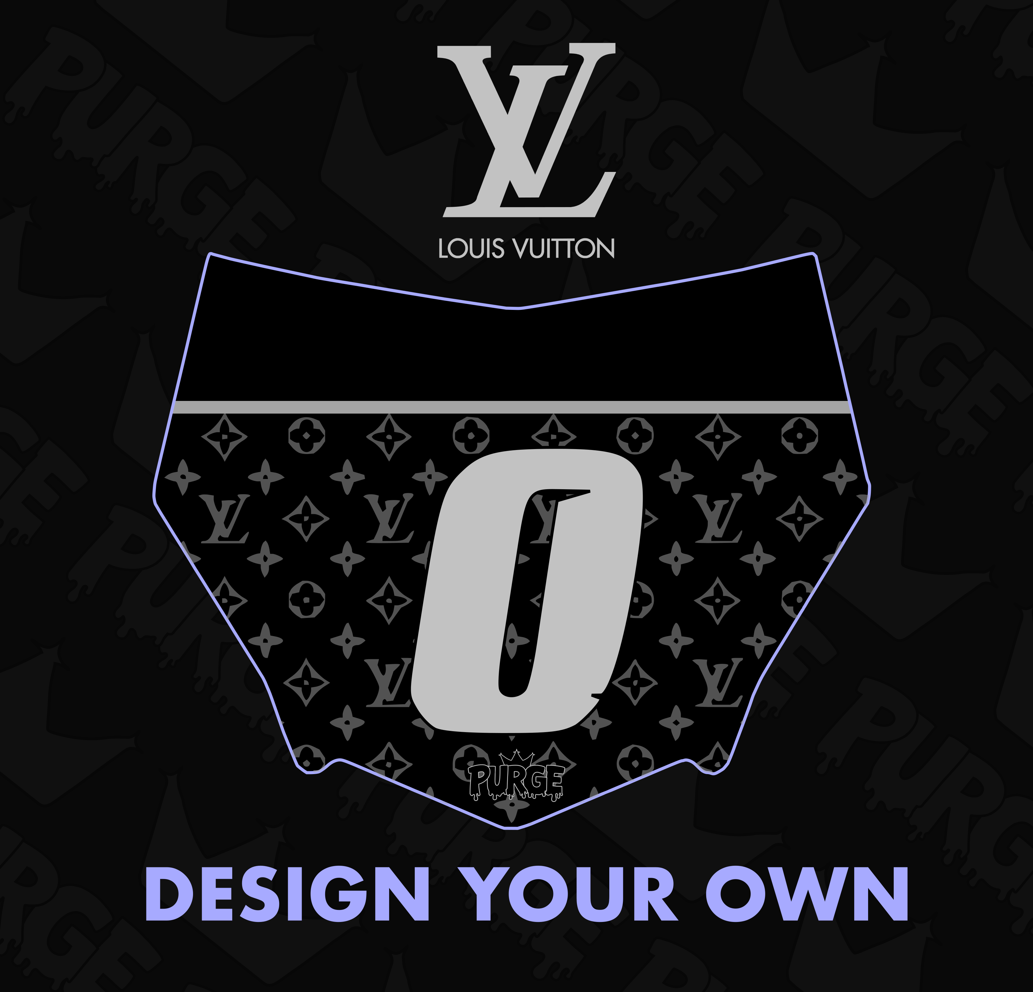 Louis Vuitton Plate Decal (COLLECTIVE)