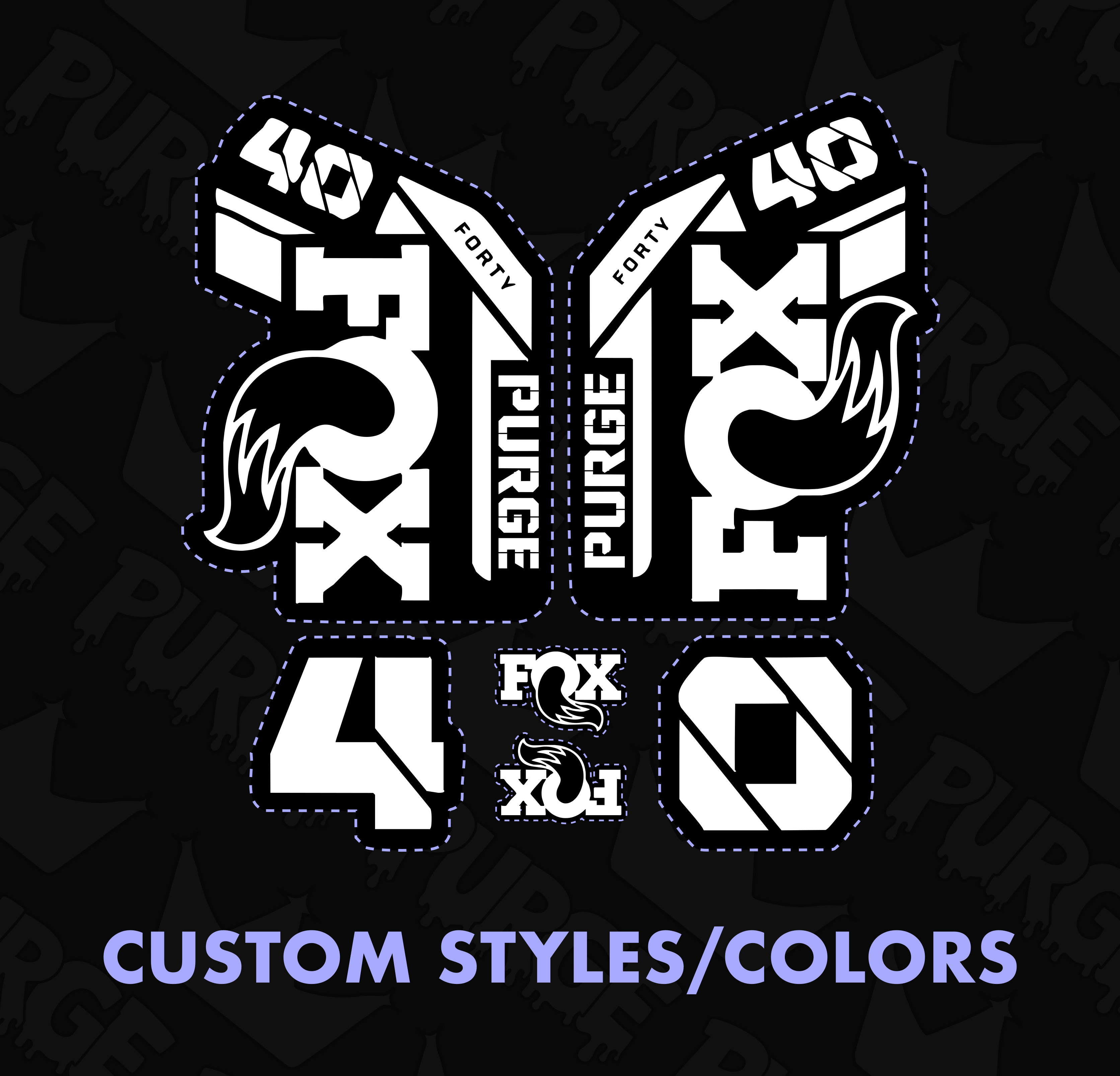 Custom Fox 40 Decals (COLLECTIVE)