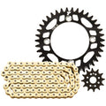 Tusk Chain and Sprocket Kit - Aluminum Rear/ X-ring Chain Rear Sprocket