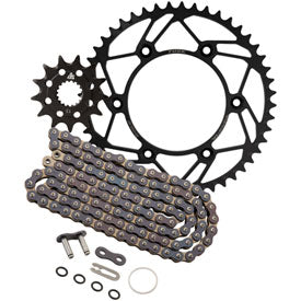 Tusk Chain and Sprocket Kit - Aerosteel Rear/o-ring Chain