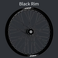Warp 9 CUSTOMIZABLE "Supermoto" Wheel Set