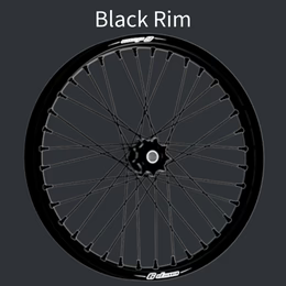 Warp 9 CUSTOMIZABLE "Supermoto" Wheel Set